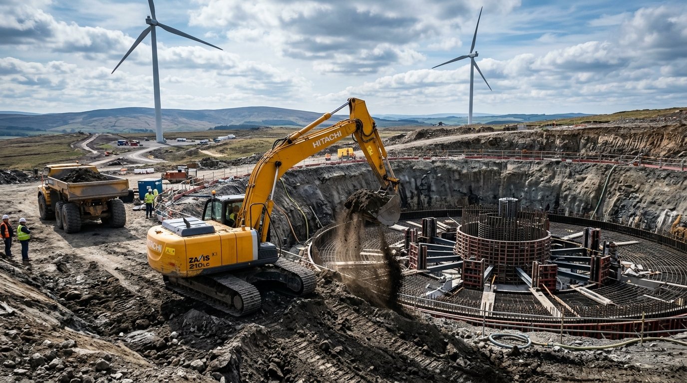 Excavator Hitachi 200 & 140